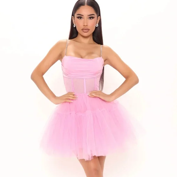Fashion Nova | Dresses | Pink Princess Great For Homecoming Princess Vibes  | Poshmark